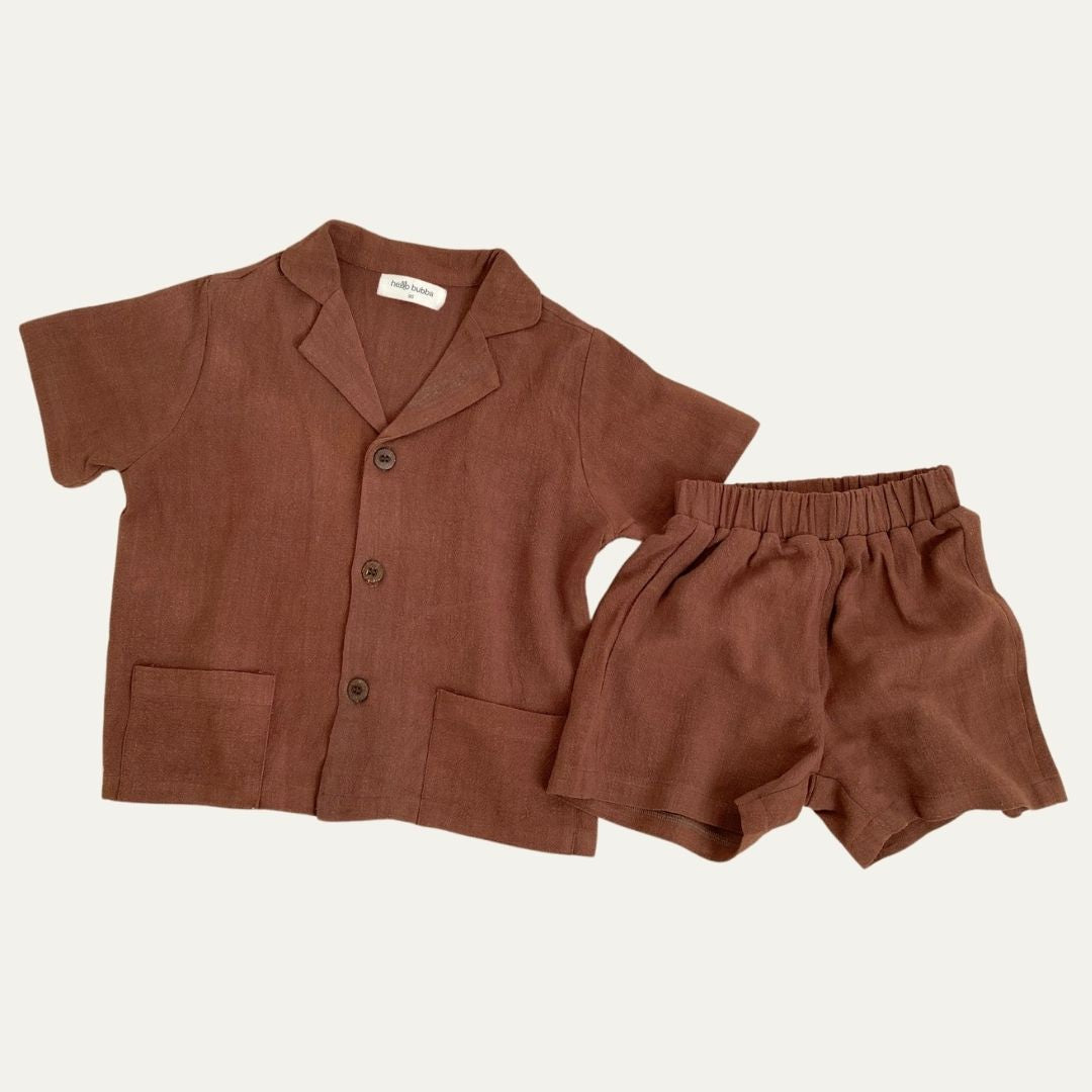 Addy Set -  Brown