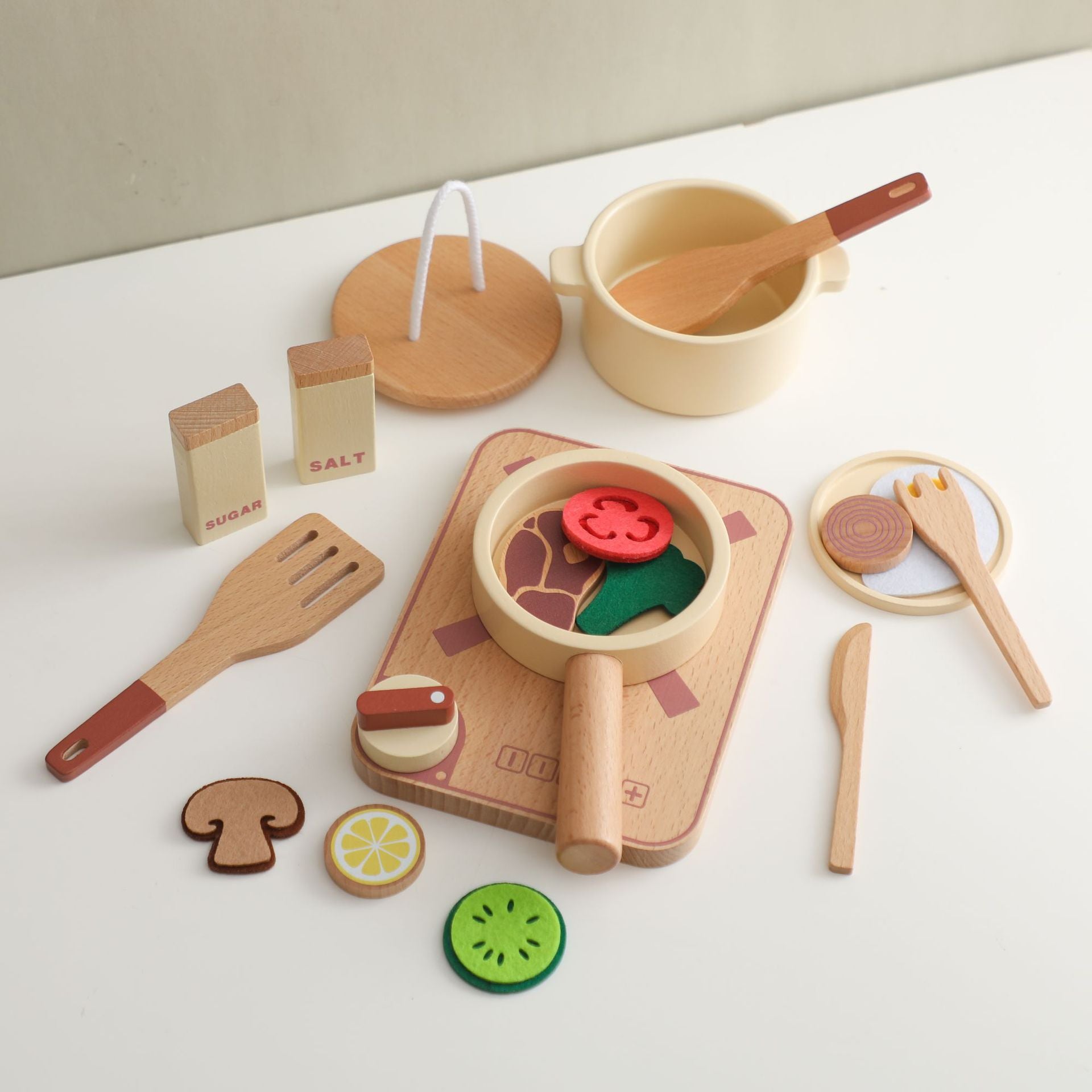 Chef Bubba Wooden Cooking Set