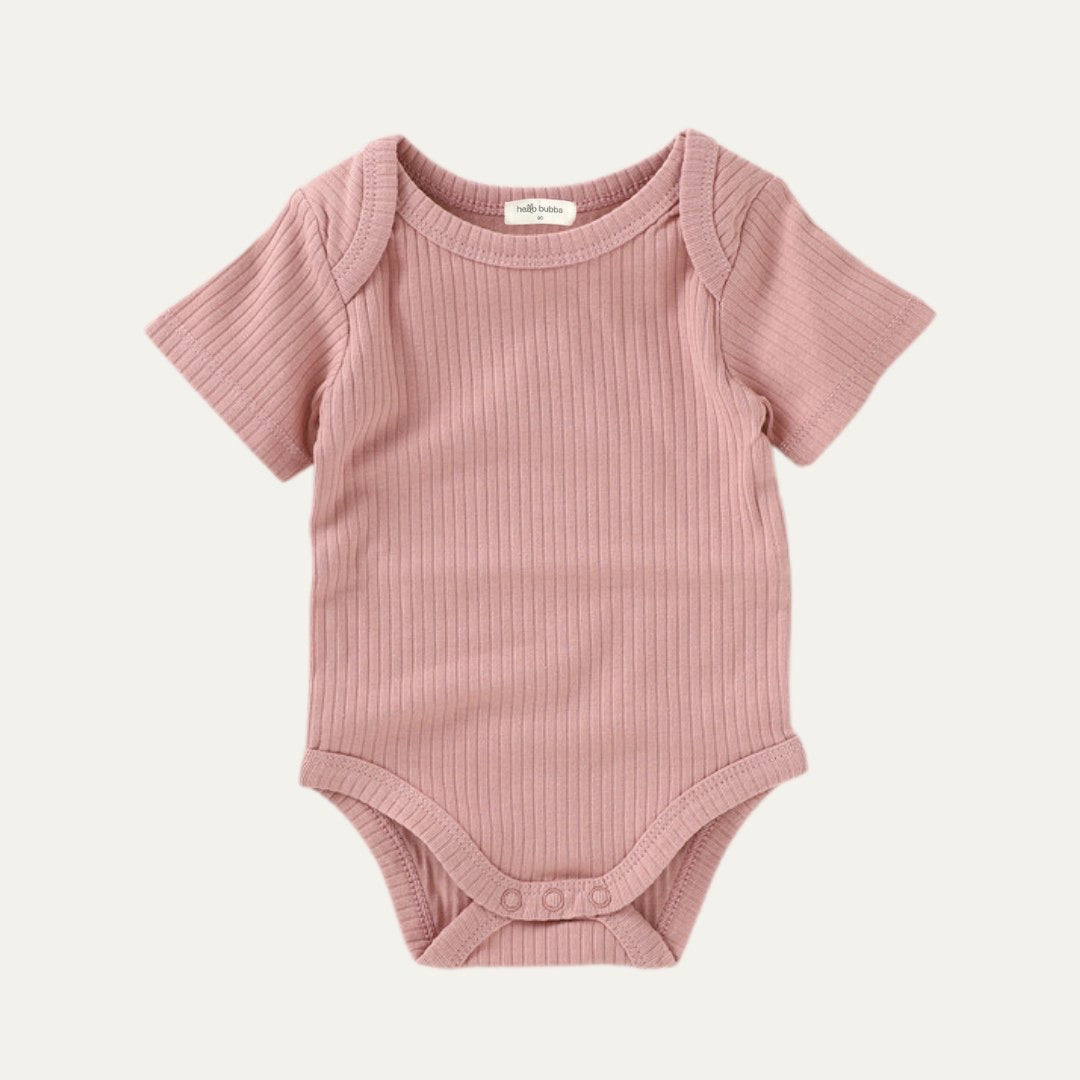 Noah Ribbed Onesie