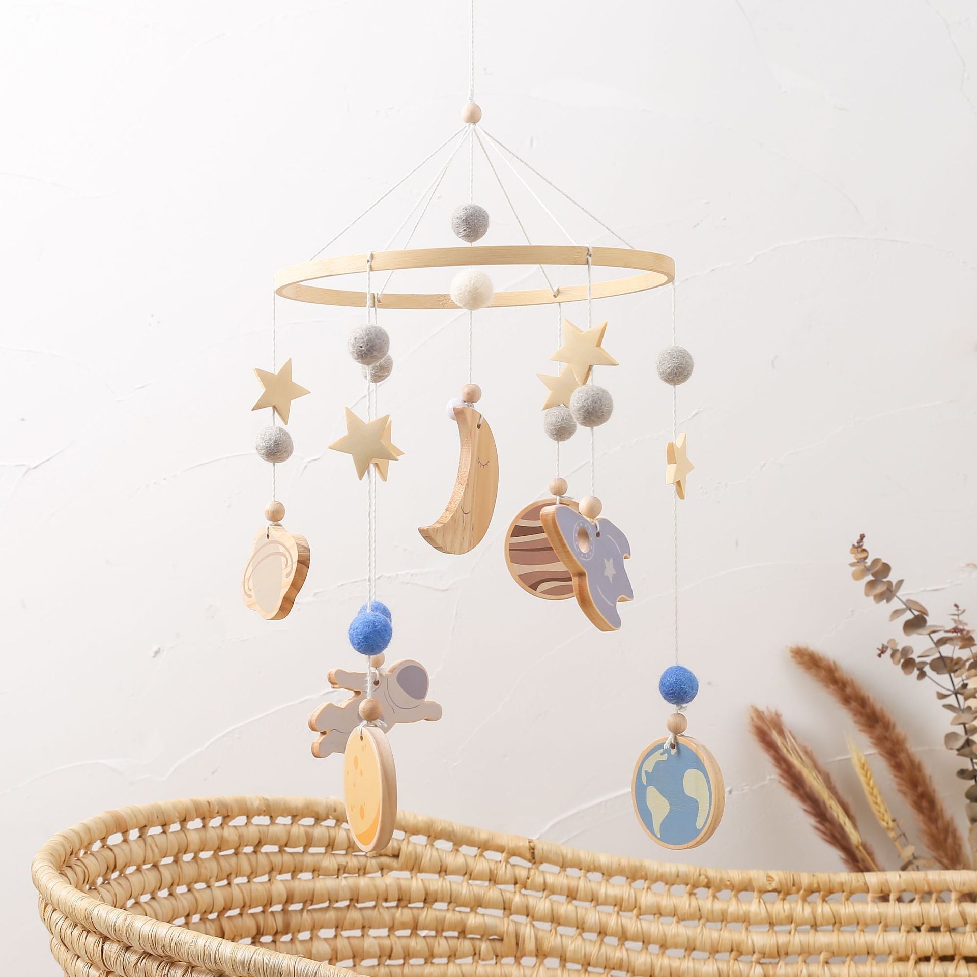 Astro Bubba Wooden Mobile