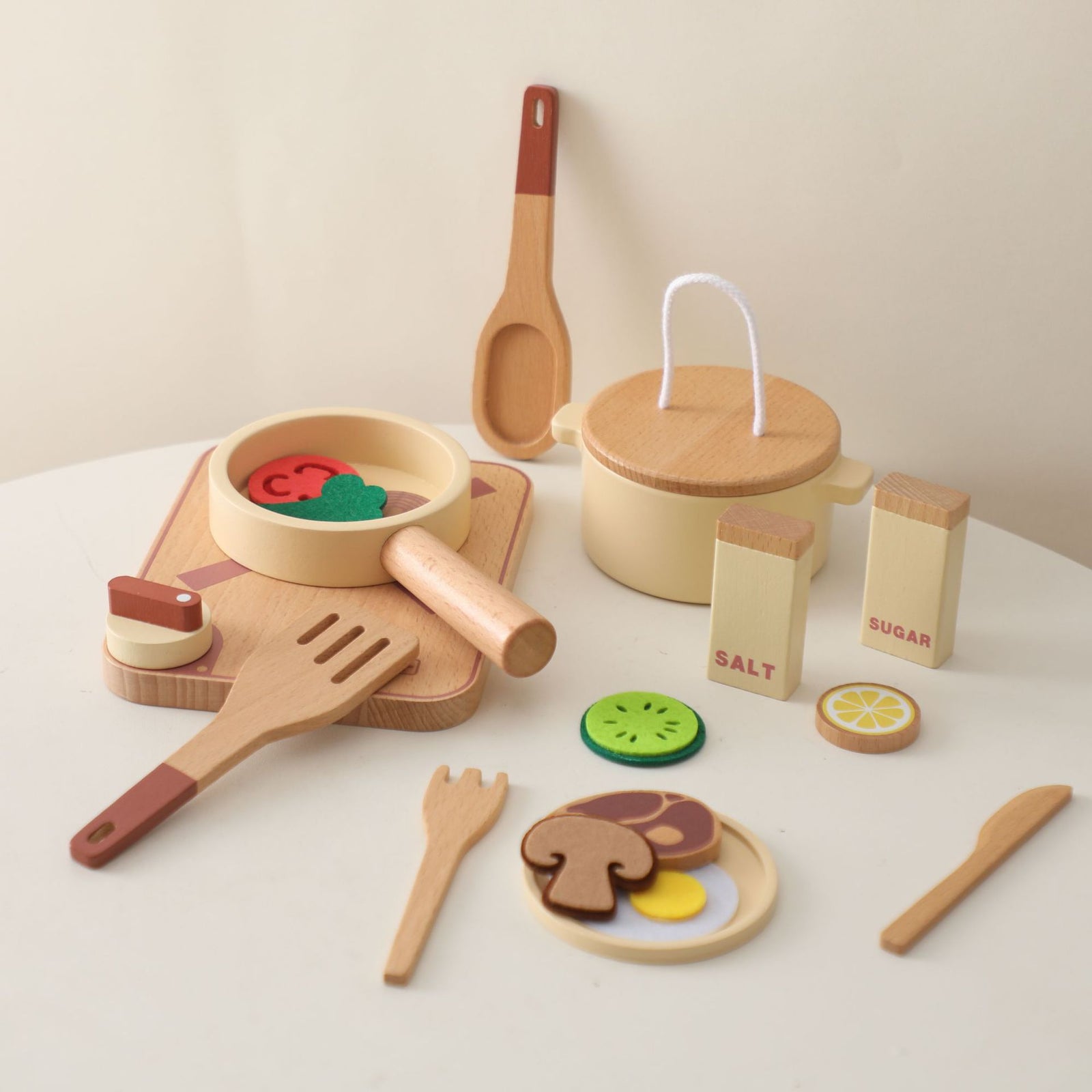 Chef Bubba Wooden Cooking Set