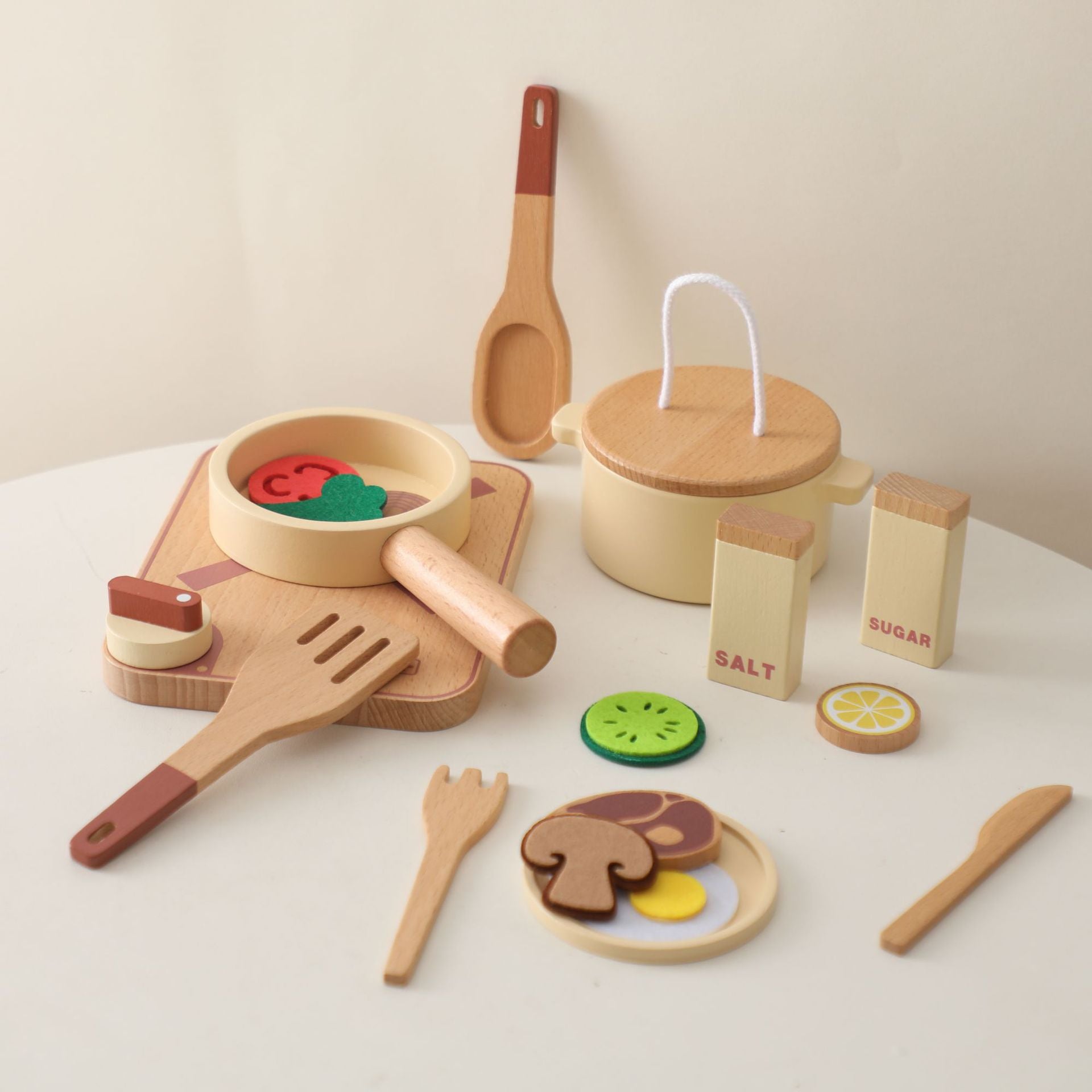 Chef Bubba Wooden Cooking Set