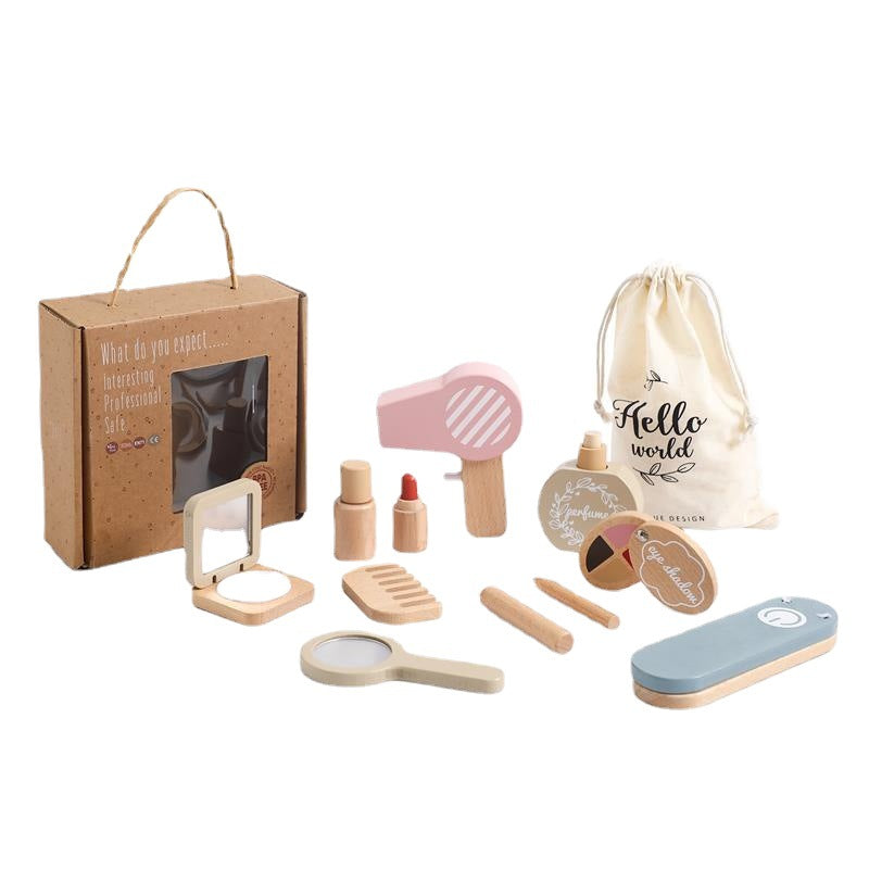 Bubba Wooden Kikay Kit option: Bubba Wooden Beauty Set