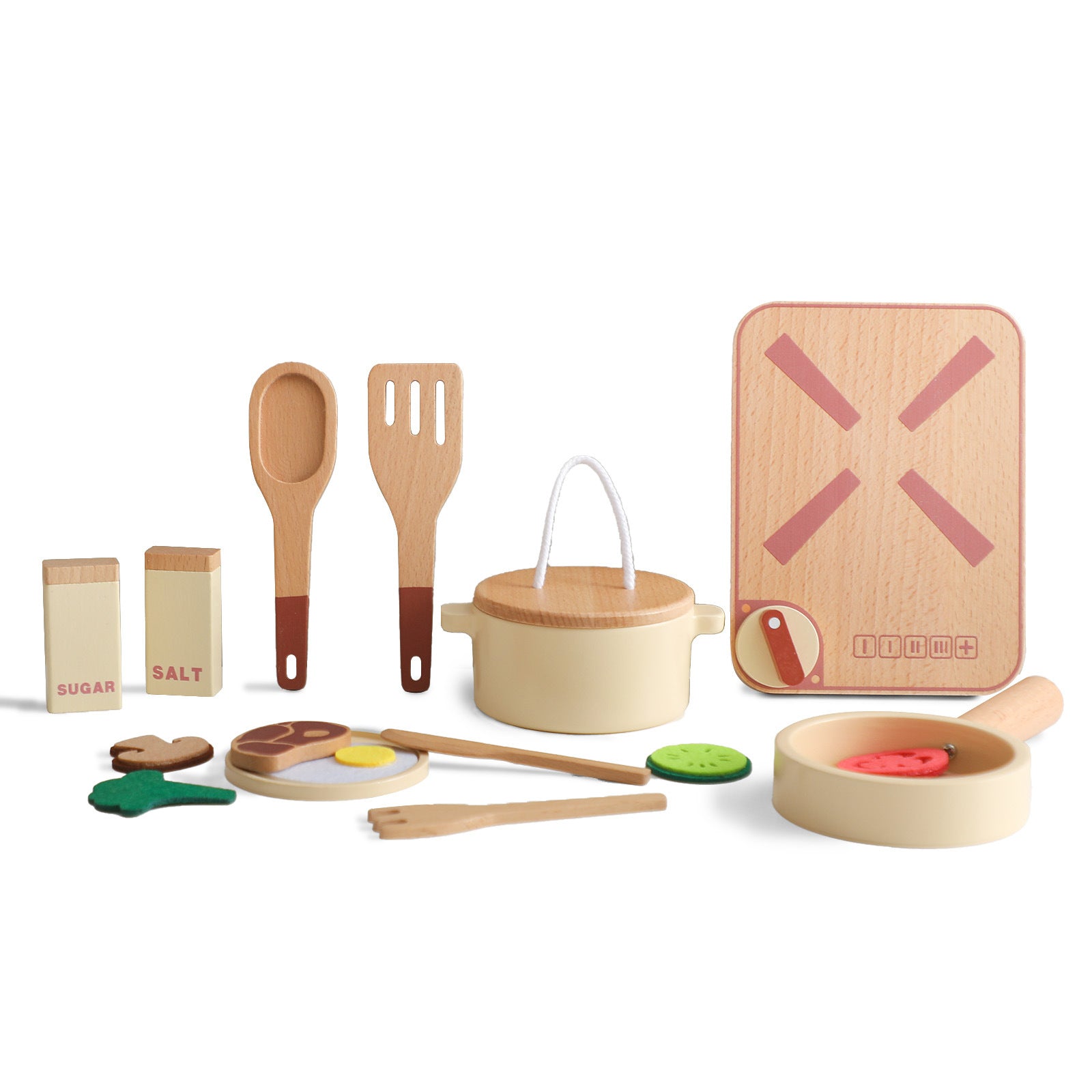Chef Bubba Wooden Cooking Set