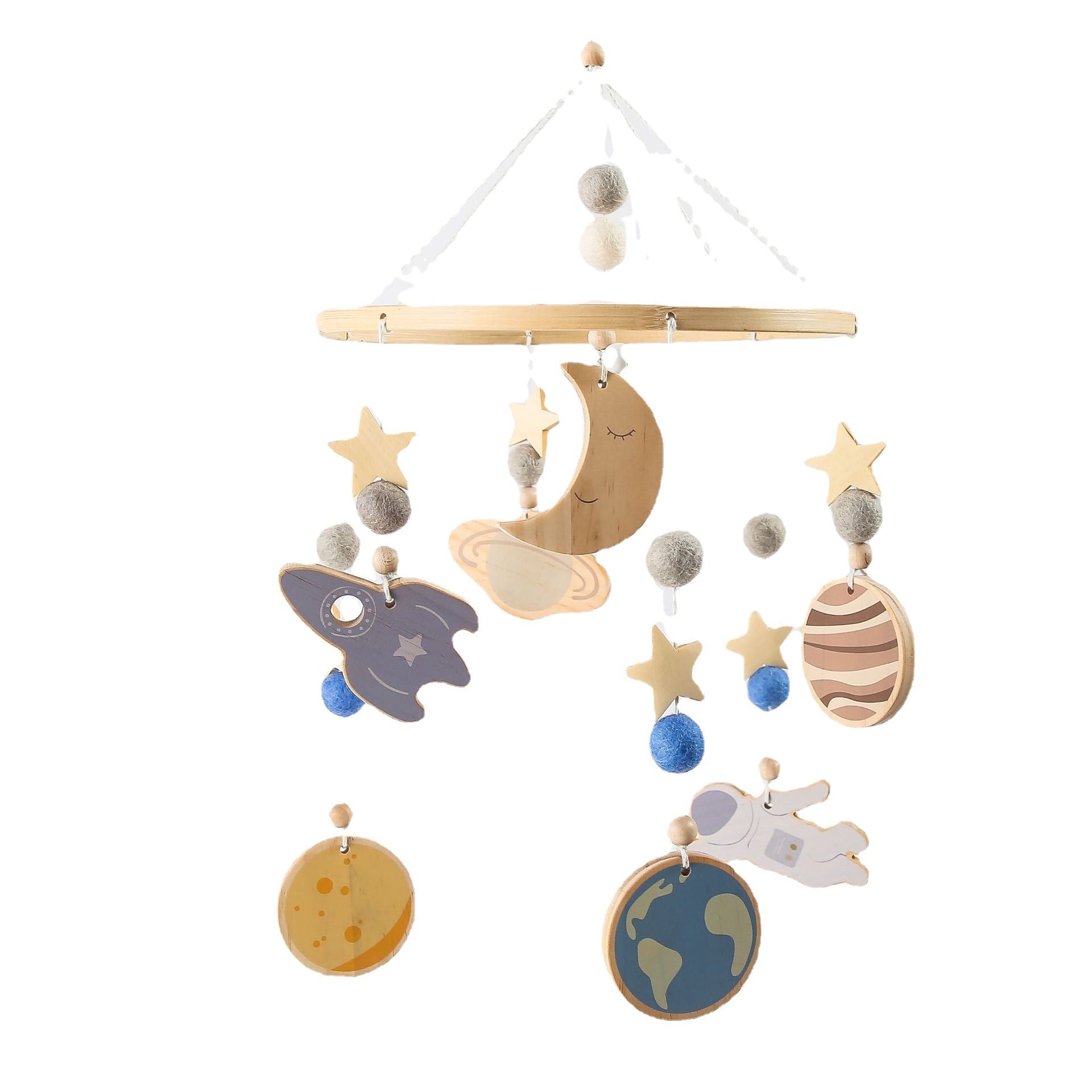 Astro Bubba Wooden Mobile