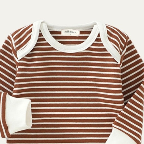 Stevie Striped Onesie
