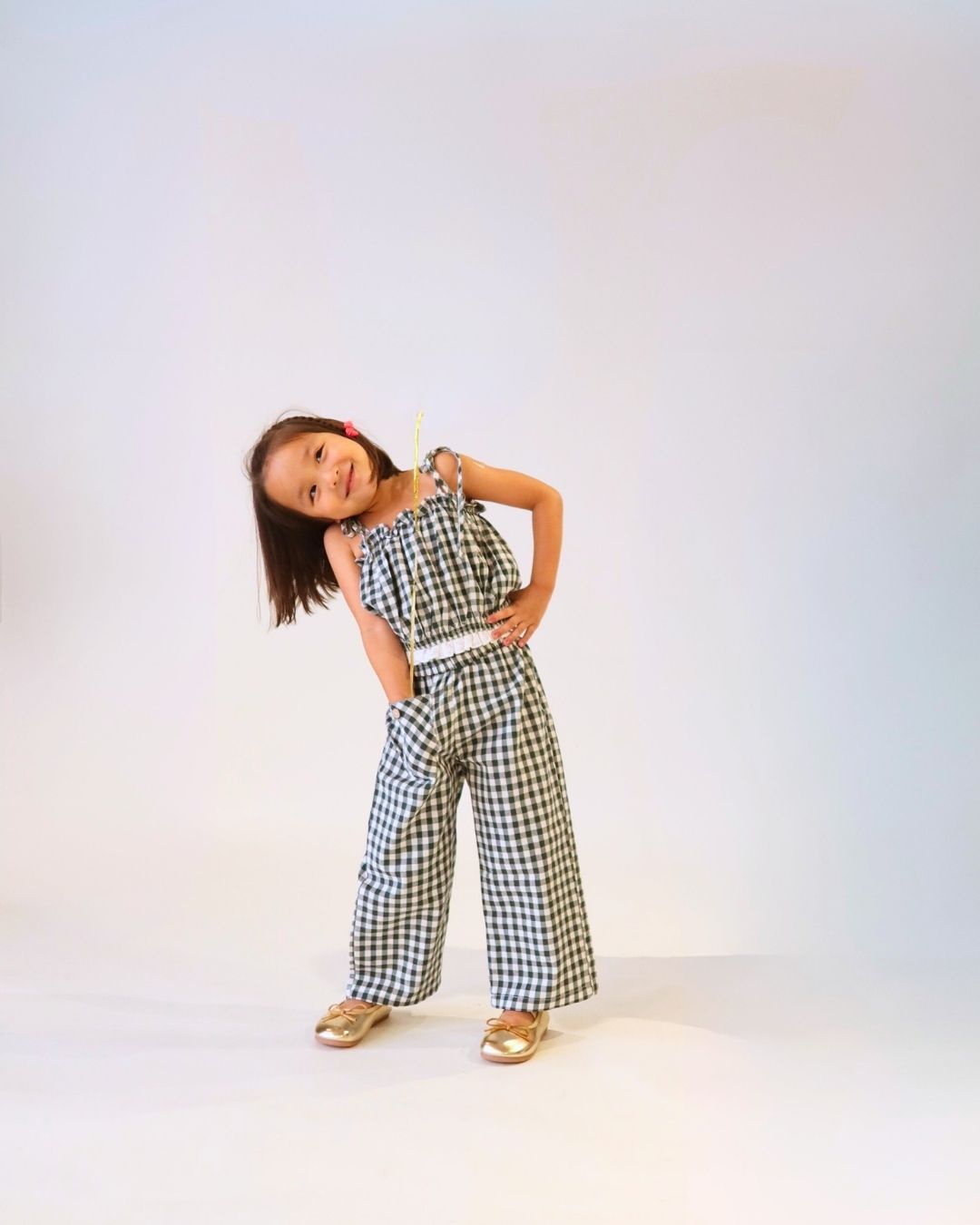 Isabella Plaid Set - Green