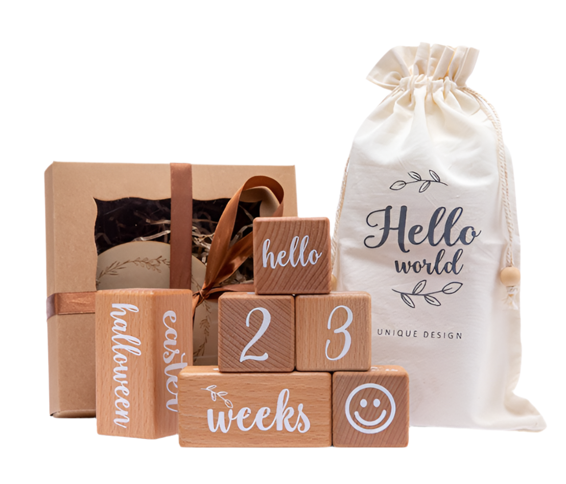 Bubba's Milestone Block Markers