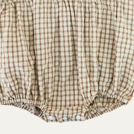 Penny Plaid Romper