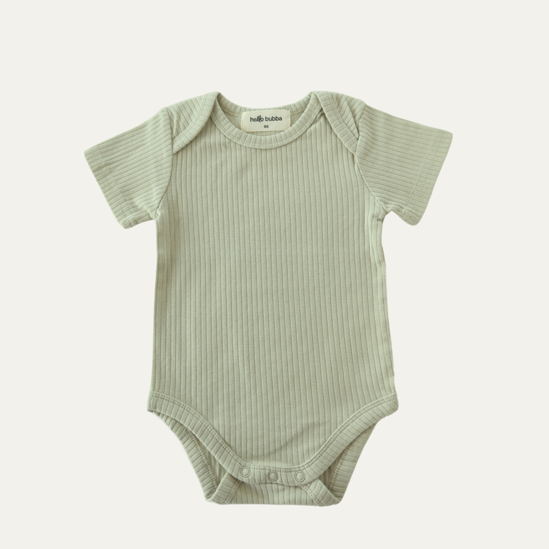 Noah Ribbed Onesie