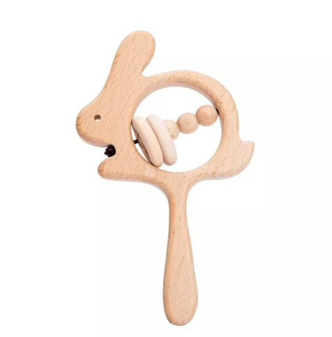 Bubba Wooden Rattle