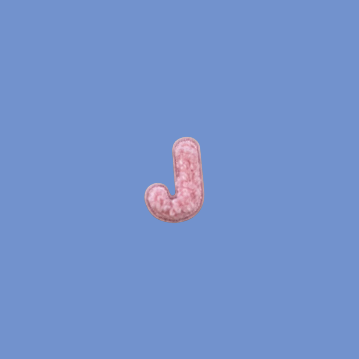 Bubba's Fluffy Letter Patch