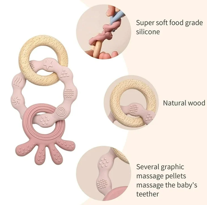 Bubba Teether Triple Rings