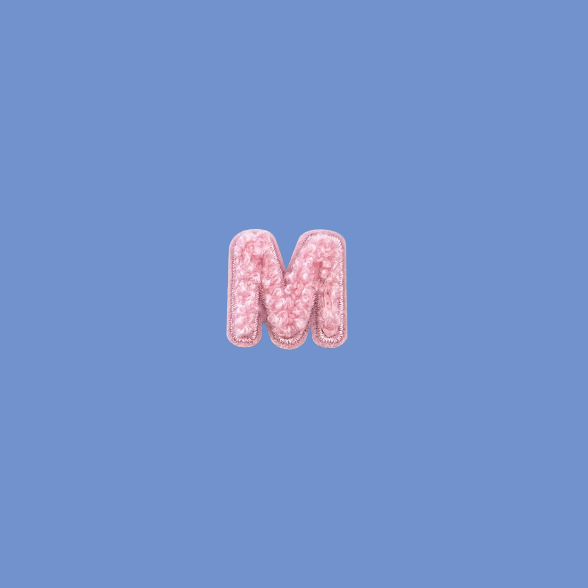 Bubba's Fluffy Letter Patch