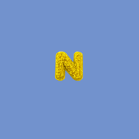 Bubba's Fluffy Letter Patch