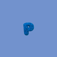 Bubba's Fluffy Letter Patch