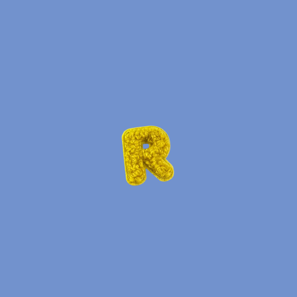 Bubba's Fluffy Letter Patch