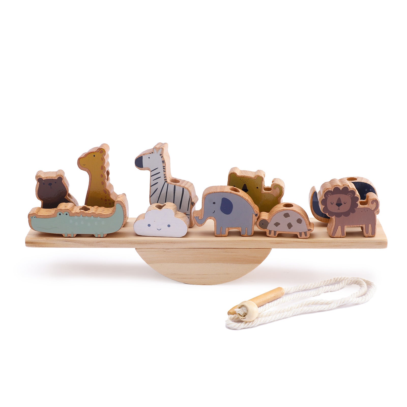 Bubba Animal Balancing Wooden Toy