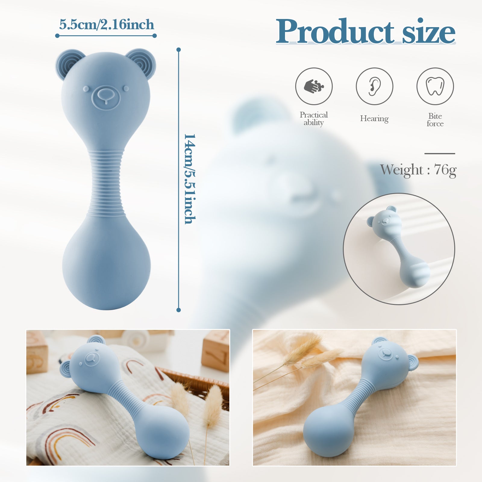 Bubba Bear Rattle