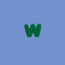 Bubba's Fluffy Letter Patch