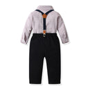 Andy Mini Suit (Maroon & Black)