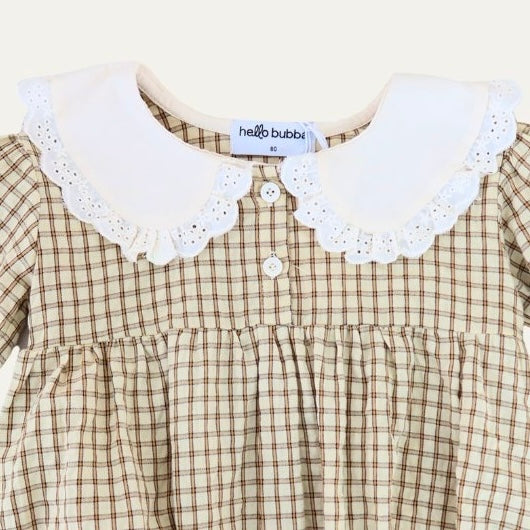 Penny Plaid Romper