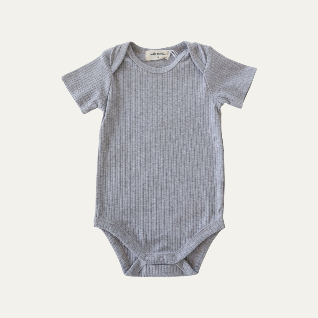 Noah Ribbed Onesie
