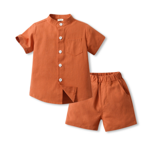 Caleb Traveler Set - Orange